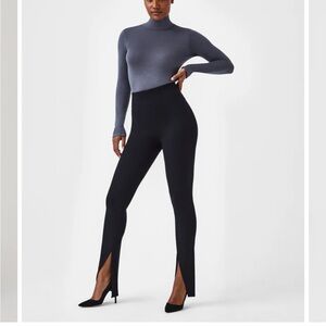 Spanx The Perfect Front Slit Legging Black Petite XS